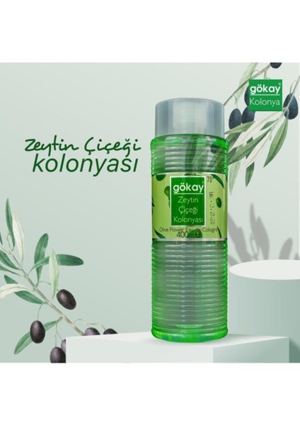 70 Derece Zeytin Çiçeği Kolonyası 400 ml