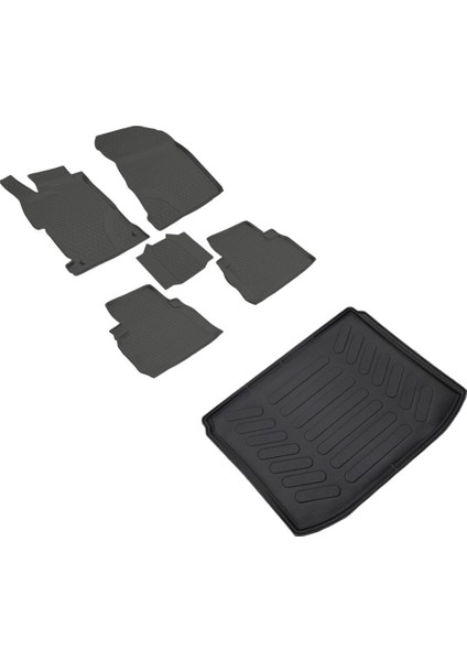 Honda Civic Sedan Refref 4d Paspas Siyah ve Bagaj Havuzu 2007 201