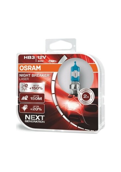 9005 Gece Kırıcı (Night Breaker) Hb3 Halojen Sis Ampulü 60 W