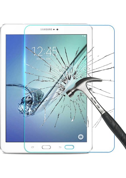 Samsung Galaxy Tab T710 T715 Ekran Koruyucu Kırılmaz Cam 8 Inç 9h