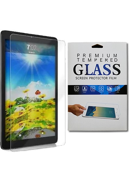 Samsung Galaxy Tab T710 T715 Ekran Koruyucu Kırılmaz Cam 8 Inç 9h