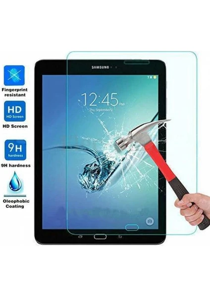 Universal 10 Inç Tablet Ekran Koruyucu 9h Temperli Kırılmaz Cam