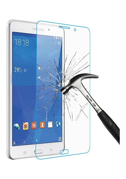 Samsung Galaxy Tab T210 Ekran Koruyucu Kırılmaz Cam 7.0 Inç