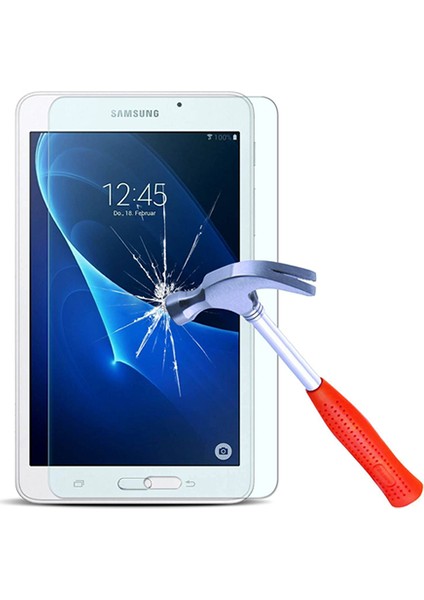 Samsung Galaxy Tab T210 Ekran Koruyucu Kırılmaz Cam 7.0 Inç