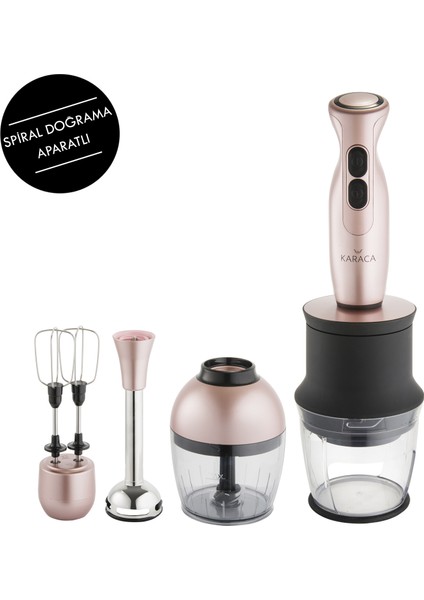 Blendfit Spiral Sebze Doğrayıcı 4 in 1 Set modelleri