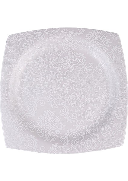 Fine Bone Ruffle 60 Parça 12 Kişilik Kare Yemek Takımı
