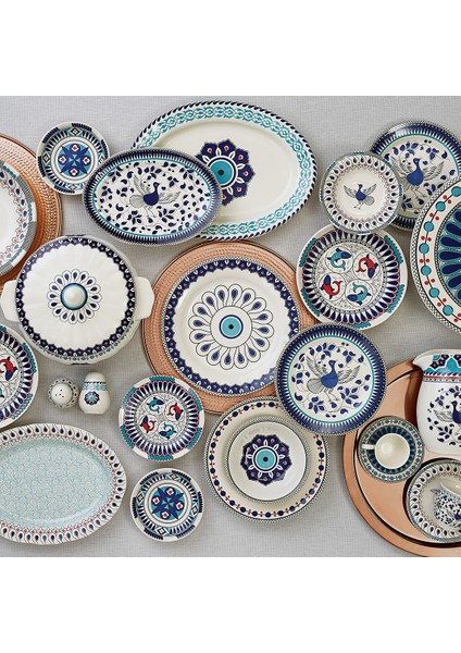 Mai Selçuklu Serisi Oval Tabak 36 cm modelleri