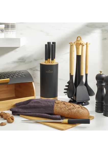 Woodland Black 6 Parça Bıçak Seti fiyatları