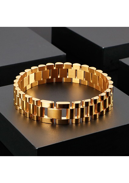 Gold 316 L Çelik Parlak ve Mat Erkek Bileklik EH89SR fiyatları