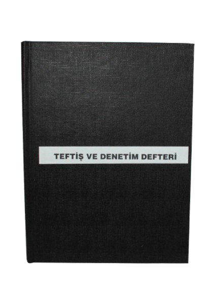 Teftiş Denetim Defteri