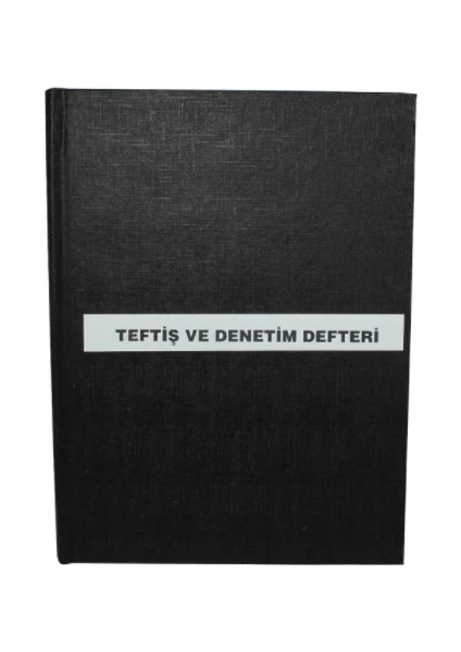 Gülşen Kırtasiye Teftiş Denetim Defteri