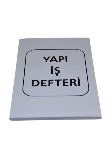 Yapı İş Defteri