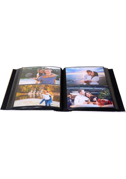 Beyaz Deri Pencereli Aile Fotoğraf Albümü 200 Adet 10x15 cm Ahşap Çerçeve fiyatları