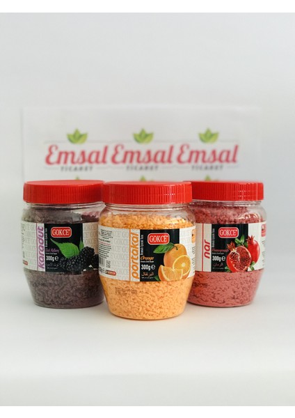 Karadut+Nar+Portakal 300 Gr.*3 Adet