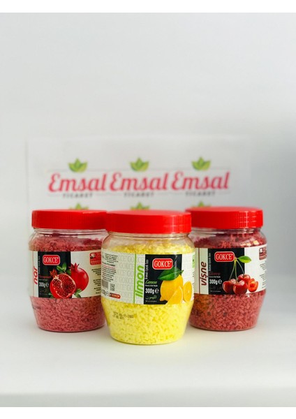 Nar+Limon+Vişne 300 Gr.*3 Adet