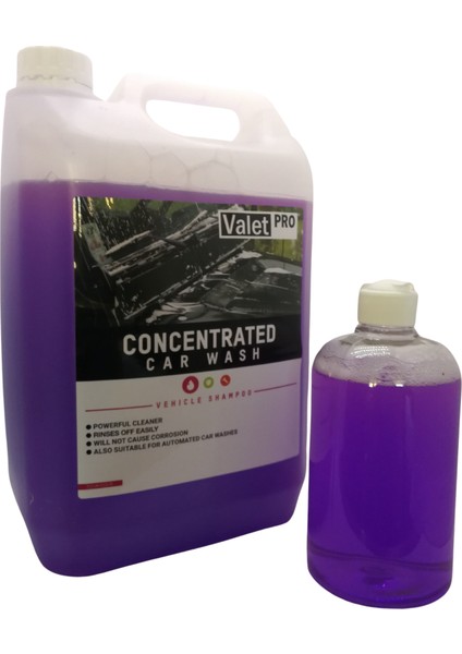 Valet Pro Concentrated Car Wash 1 Litre Bölünmüş (2X500ML)