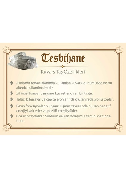 925 Ayar Gümüş Püsküllü Fasetalı Küre Kesim Kuvars Doğaltaş Tesbih fiyatları