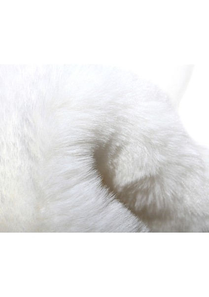 Yumuşak Yıkanabilir Tavşan Şekilli Beyaz Post Halı fiyatları