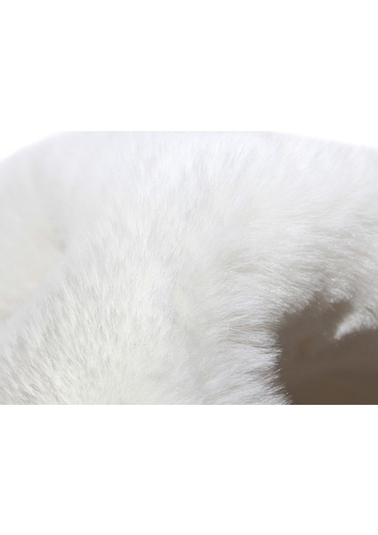 Yumuşak Yıkanabilir Tavşan Şekilli Beyaz Post Halı fırsatları