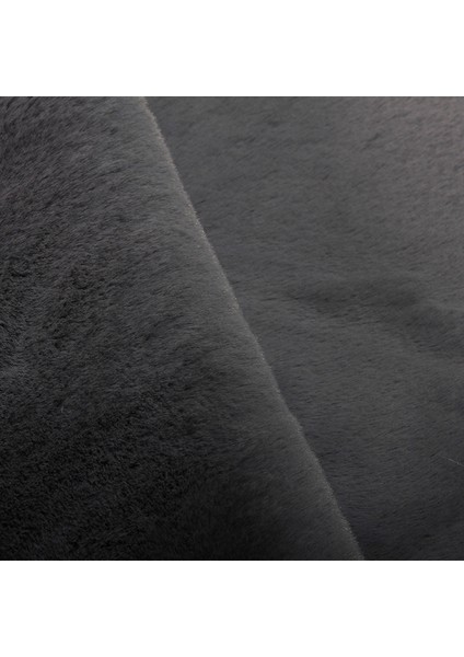 Yumuşak Yıkanabilir Kelebek Şekilli Koyu Gri Post Halı fiyatları