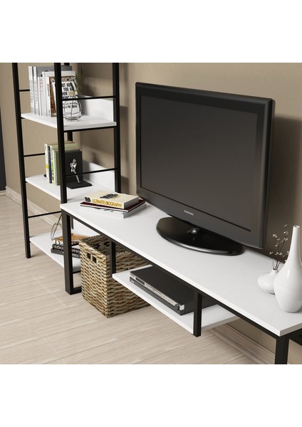 Herkül 130 cm Tv Ünitesi Beyaz fırsatları
