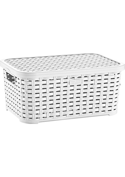 Kapaklı Rattan Sepet | 5 Lt.