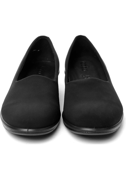 Siyah Kadın Slip On / Bağcıksız 21704351052 Felicia Black/black Textile/feather fırsatları
