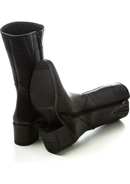 Kadın SR-92905-1 Siyah Zenne Bot indirimleri