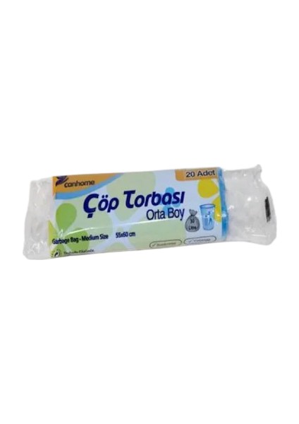 Çöp Poşeti Orta Boy 20'li x 50 Paket