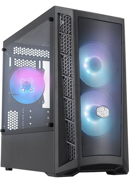 Masterbox MB311L RGB 600W TG Mini Tower Bilgisayar Kasa (MCB-B311L-KGNB60-S00)