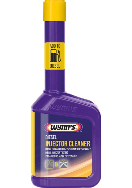 Wynns Diesel Injector Cleaner - Dizel Enjektör Temizleyici Yakıt Katığı / Katkısı