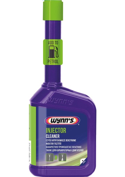 Wynns Injector Cleaner for Petrol Engines - Benzin Enjektör Temizleyici Yakıt Katığı / Katkısı