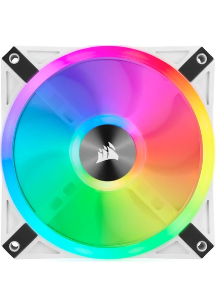 CORSAIR CO-9050103-WW QL120 RGB 120 MM DÖRT RGB RENK DÖNGÜLÜ BEYAZ PWM FAN