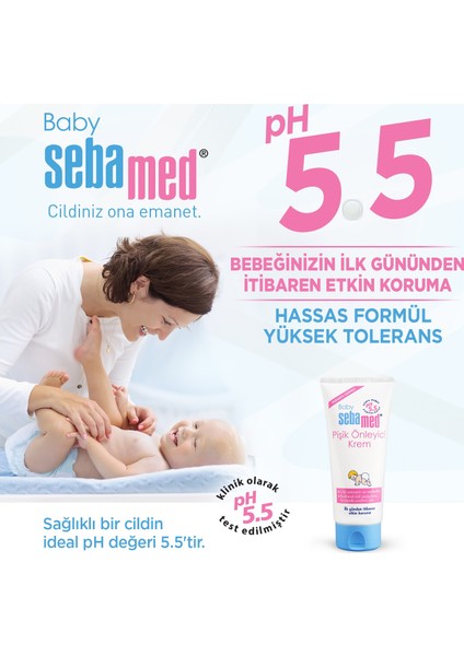 Baby Ph 5.5 Pişik Önleyici Krem 50 ml