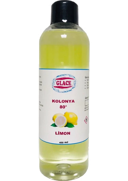 Glace Limon Kolonyası 80 Derece 400 ml