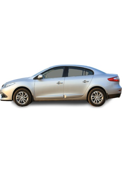 Renault Fluence Krom Cam Çıtası 2010-2018  Çelik 4 Parça