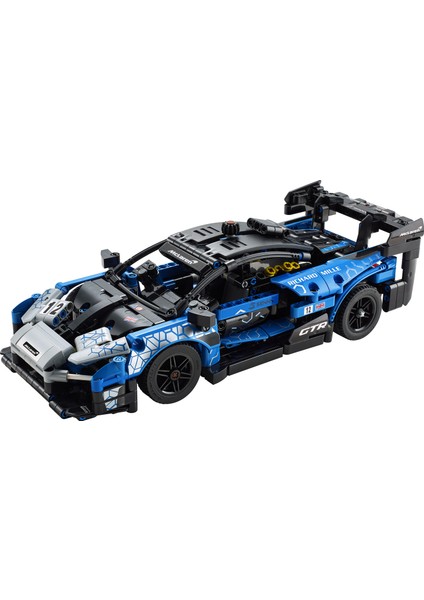 Technic McLaren Senna GTR# 42123 - 10 Yaş ve Üzeri Yüksek Performanslı Oyuncak Araçları Seven Çocuklar için Koleksiyonluk Yaratıcı Oyuncak Model Yapım Seti (830 Parça)