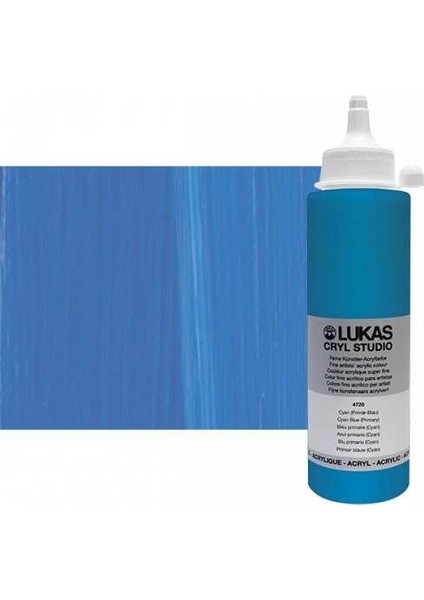 Studio Akrilik Boya 4720 250 ml Cyan Mavi