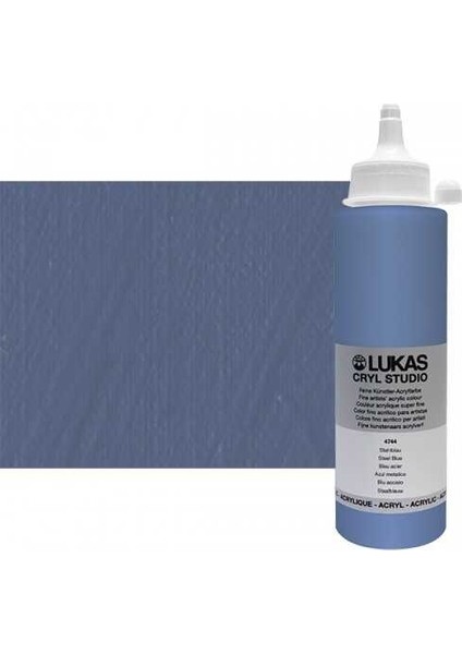 Studio Akrilik Boya 4744 250 ml Steel Mavi