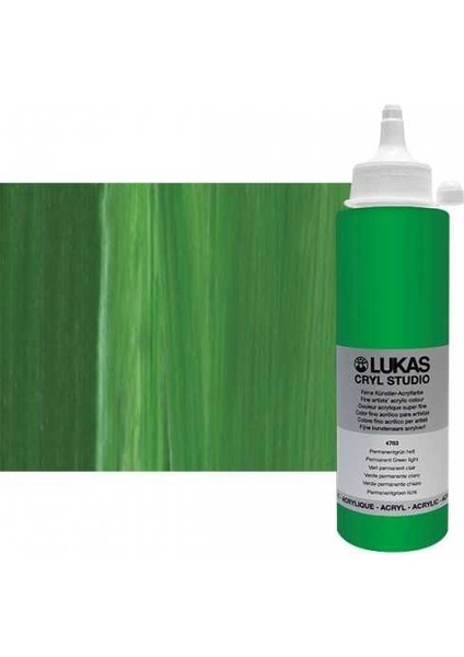 Studio Akrilik Boya 4763 250 ml Permanent Açık Yeşil