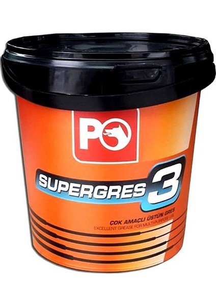 Po Supergres3 Gres Yağı 900 gr