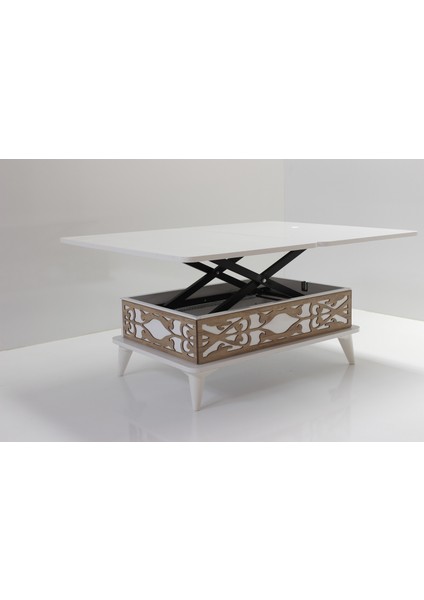 akıllı açılabilir sehpa 3 kademeli ayaklı sihirli sehpa modelleri