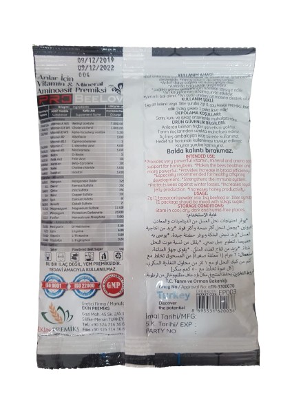 Probeelove Arılar Için Vitamin, Mineral fiyatları