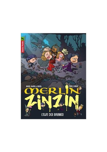 Merlin Zinzin 8: L'elfes des brumes - Marc Cantin