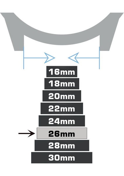 26MM Lacivert Deri Saat Kordonu fiyatları