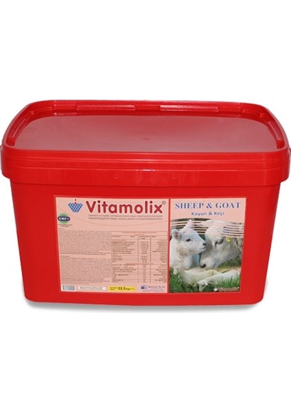 Royal İlaç Vitamolix Sheep And Goat 22,5 kg (Koyun-Keçi-Oğlak Için)