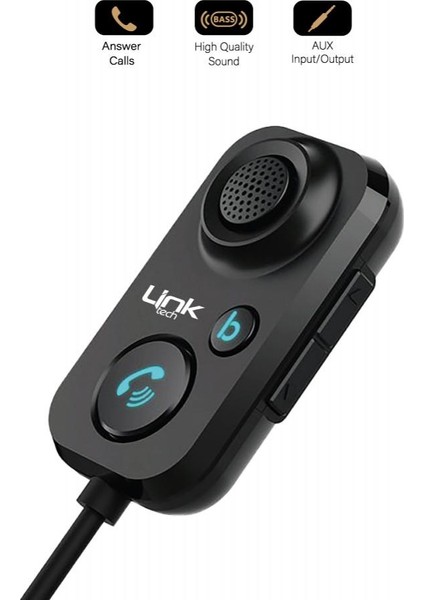 Link-Tech G5 Bluetooth Araç Kit Aux Receiver