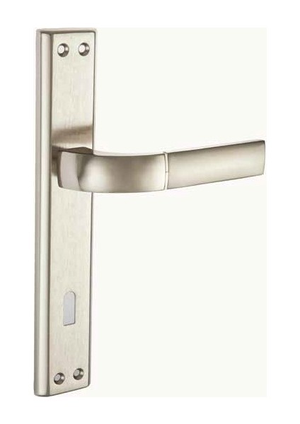 Ares Kapı Kolu Nicel Saten Wc (Sol)