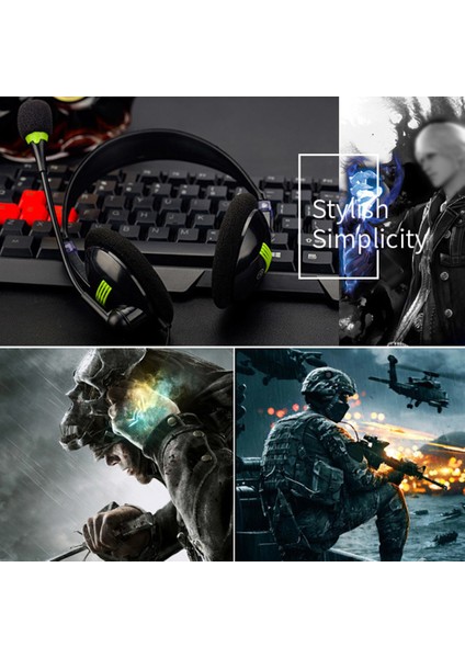 SY440MV 3.5 mm Gaming Headset Kulaklık (Yurt Dışından)