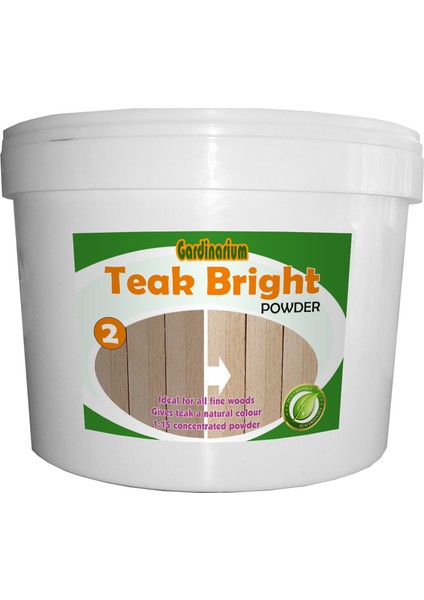 TEAK BRIGHT / POWDER (Konsantre Tik Parlatma Tozu) 5 kg